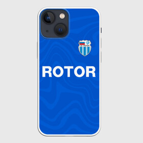 Чехол для iPhone 13 mini с принтом РОТОР Волгоград в Белгороде,  |  | fc | football club | rotor | rotor volgograd | sport | vlg | volgograd | волгоград | ротор | ротор волгоград | униформа | фирменые цвета | фк | форма | футбольная | футбольная форма ротор