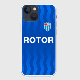 Чехол для iPhone 13 mini с принтом РОТОР Волгоград в Белгороде,  |  | fc | football club | rotor | rotor volgograd | sport | vlg | volgograd | волгоград | ротор | ротор волгоград | униформа | фирменые цвета | фк | форма | футбольная | футбольная форма ротор