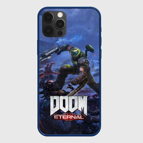 Чехол для iPhone 12 Pro с принтом Doom Eternal The Ancient Gods в Белгороде, силикон | область печати: задняя сторона чехла, без боковых панелей | demon | dlc | doom | doom slayer | doomguy | eternal | games | the ancient gods | демон | древние боги | дум | игры | палач рока