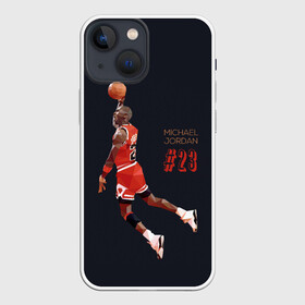 Чехол для iPhone 13 mini с принтом MICHAEL JORDAN в Белгороде,  |  | jordan | michael | michael jordan | nba | баскетбол | баскетболист | джордан | защитник | майкл | майкл джордан | нба