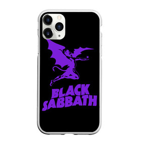 Чехол для iPhone 11 Pro матовый с принтом Black Sabbath в Белгороде, Силикон |  | black sabbath | hard rock | heavy metal | блэк сабат | группы | метал | музыка | оззи осборн | рок | хард рок | хэви метал