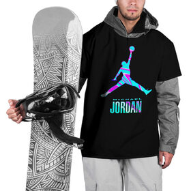 Накидка на куртку 3D с принтом Jordan в Белгороде, 100% полиэстер |  | Тематика изображения на принте: jordan | michael | nba | баскетбол | джорданмайкл | игра | легенда | майкл джордан | мяч | неон | футбол