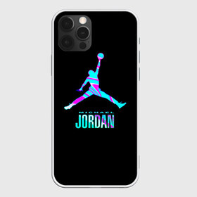 Чехол для iPhone 12 Pro Max с принтом Jordan в Белгороде, Силикон |  | jordan | michael | nba | баскетбол | джорданмайкл | игра | легенда | майкл джордан | мяч | неон | футбол