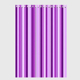 Скетчбук с принтом Фиолетово-чёрные полосы в Белгороде, 100% бумага
 | 48 листов, плотность листов — 100 г/м2, плотность картонной обложки — 250 г/м2. Листы скреплены сверху удобной пружинной спиралью | вертикальные полосы | вертикальный рисунок | линии | полосы | розовый | светлый | темный | фиолетовый | черный
