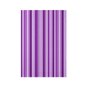 Обложка для паспорта матовая кожа с принтом Фиолетово-чёрные полосы в Белгороде, натуральная матовая кожа | размер 19,3 х 13,7 см; прозрачные пластиковые крепления | вертикальные полосы | вертикальный рисунок | линии | полосы | розовый | светлый | темный | фиолетовый | черный