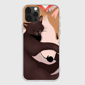 Чехол для iPhone 12 Pro Max с принтом Милости в Белгороде, Силикон |  | единство. | кошки | любовь | мило | различия | романтика | собаки