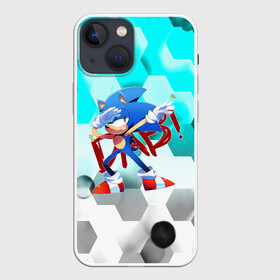 Чехол для iPhone 13 mini с принтом SONIC DAB в Белгороде,  |  | hedgehog | metal sonic | silver | silver the hedgehog | sonic | sonic boom | sonic the hedgehog | ёж сонник | игры | соник | фильмы