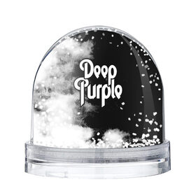 Снежный шар с принтом Deep Purple в Белгороде, Пластик | Изображение внутри шара печатается на глянцевой фотобумаге с двух сторон | deep purple | альбом | гловер | группа | дееп | деп | ди | дип | диперпл | дипперпл | иэн гиллан | иэн пэйс | лого | логотип | метал | морс | пепл | перпл | прогрессивный | психоделический | рок | символ | хард
