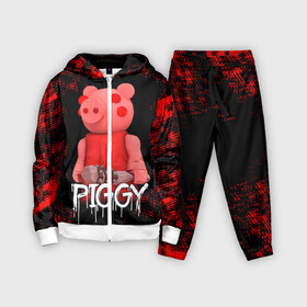 Детский костюм 3D с принтом ROBLOX PIGGY   СВИНКА ПИГГИ в Белгороде,  |  | pig | piggy | roblox | игра | компьютерная игра | логотип | онлайн | онлайн игра | пигги | поросенок | роблакс | роблокс | свинка | свинья
