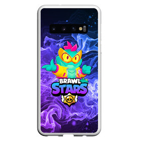 Чехол для Samsung Galaxy S10 с принтом BRAWL STARS DEXTER в Белгороде, Силикон | Область печати: задняя сторона чехла, без боковых панелей | bibi | brawl | brawl stars | crow | dexter | leon | stars | бравл | бравл старс | браво старс | игра | компьютерная | кров | леон | онлайн | старс