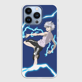 Чехол для iPhone 13 Pro с принтом Молния HH Киллуа Золдик в Белгороде,  |  | anime | hisoka | hunter x hunter | japan | killua | аниме | анимешникам | герои | гон | детские | иллуми | курапика | манга | мультсериал | мультфильм | охотник | приключения | фрикс | хантер | хисока | хищник | хролло