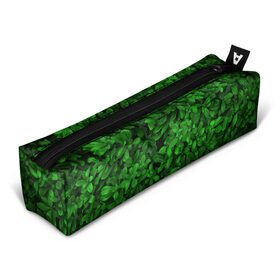 Пенал 3D с принтом Свежая трава в Белгороде, 100% полиэстер | плотная ткань, застежка на молнии | арт | зелёный | светлый | тёмный | четкий