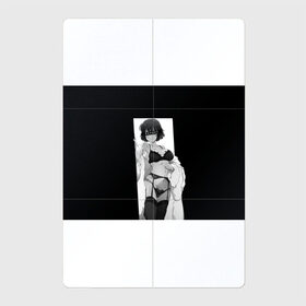 Магнитный плакат 2Х3 с принтом Senpai в Белгороде, Полимерный материал с магнитным слоем | 6 деталей размером 9*9 см | anime | senpai | tyan | аниме | сенпай