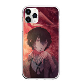 Чехол для iPhone 11 Pro матовый с принтом Dazai Osamu в Белгороде, Силикон |  | bungou stray dogs | dazai | dazai osamu | osamu | бродячие псы | великий | дазай | осаму