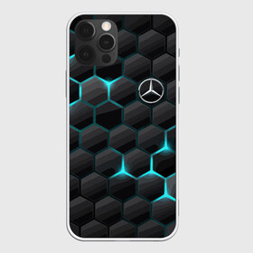 Чехол для iPhone 12 Pro Max с принтом Mercedes-Benz в Белгороде, Силикон |  | Тематика изображения на принте: cell | germany | mercedes benz | pattern | prestige | германия | мерседес | престиж | соты | узор