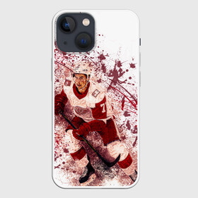 Чехол для iPhone 13 mini с принтом Хоккеист в Белгороде,  |  | арена | вхл | клюшка | ковальчук | кхл | лёд | ледовая арена | овечкин | сборная | спорт | спортивная | спотсмен | фетисов | футбол | хокеист | хокей | хоккеист | хоккеитсты | хоккей | шайба