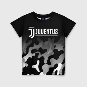 Детская футболка 3D с принтом JUVENTUS / ЮВЕНТУС в Белгороде, 100% гипоаллергенный полиэфир | прямой крой, круглый вырез горловины, длина до линии бедер, чуть спущенное плечо, ткань немного тянется | ball | club | dtynec | foot | football | italy | juventus | logo | ronaldo | sport | team | дибала | италия | клуб | лого | логотип | логотипы | огмутегы | роналдо | сборная | символ | символы | спорт | форма | футбол | футболист | футболисту | 