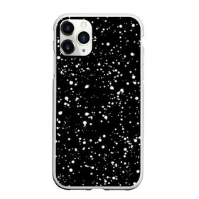 Чехол для iPhone 11 Pro матовый с принтом Snow в Белгороде, Силикон |  | snow | stars. звезды на футболке | в белую точку | звезды | кофта в белую точку | свитер в белую точку | снег | снег на черном фоне | футболка в белую точку | футболка в точку