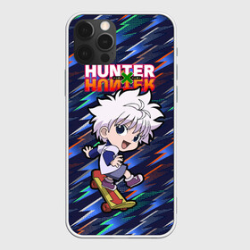 Чехол для iPhone 12 Pro с принтом Киллуа Hunter x Hunter в Белгороде, силикон | область печати: задняя сторона чехла, без боковых панелей | anime | hunter | hunter x hunter | killua | zoldyck | аниме | зодиак | охотник | охотники