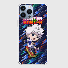 Чехол для iPhone 13 Pro Max с принтом Киллуа Hunter x Hunter в Белгороде,  |  | Тематика изображения на принте: anime | hunter | hunter x hunter | killua | zoldyck | аниме | зодиак | охотник | охотники