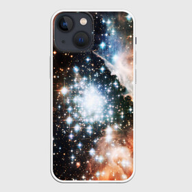 Чехол для iPhone 13 mini с принтом COSMO STAR (S) в Белгороде,  |  | galaxy | nasa | nebula | space | star | абстракция | вселенная | галактика | звезда | звезды | космический | наса | планеты