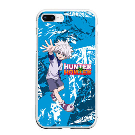 Чехол для iPhone 7Plus/8 Plus матовый с принтом Киллуа Hunter x Hunter в Белгороде, Силикон | Область печати: задняя сторона чехла, без боковых панелей | Тематика изображения на принте: anime | hunter | hunter x hunter | killua | zoldyck | аниме | зодиак | охотник | охотники