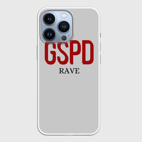 Чехол для iPhone 13 Pro с принтом GSPD rave в Белгороде,  |  | Тематика изображения на принте: gspd | music | rave | гспд | гспд.