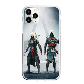 Чехол для iPhone 11 Pro Max матовый с принтом ASSASSIN`S CREED в Белгороде, Силикон |  | Тематика изображения на принте: black flag | brotherhood | chronicles | creed | game | origins | revelations | rogue | syndicate | unity | valhalla | альтаир | ассасин | игры | кинжал | пираты