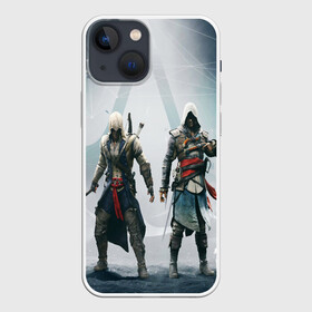 Чехол для iPhone 13 mini с принтом ASSASSIN S CREED в Белгороде,  |  | black flag | brotherhood | chronicles | creed | game | origins | revelations | rogue | syndicate | unity | valhalla | альтаир | ассасин | игры | кинжал | пираты