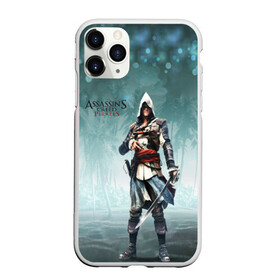 Чехол для iPhone 11 Pro Max матовый с принтом ASSASSIN`S CREED BLACK FLAG в Белгороде, Силикон |  | Тематика изображения на принте: black flag | brotherhood | chronicles | creed | game | origins | revelations | rogue | syndicate | unity | valhalla | альтаир | ассасин | игры | кинжал | пираты