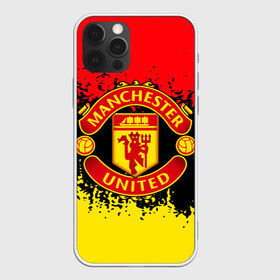 Чехол для iPhone 12 Pro Max с принтом MANCHESTER UNITED в Белгороде, Силикон |  | fc | football | football club | manchester united | sport | английский профессиональный футбольный клуб | манчестер юнайтед | спорт | уефа | униформа | фирменные цвета | фк | футбол | футбольный клуб