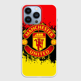 Чехол для iPhone 13 Pro с принтом MANCHESTER UNITED. в Белгороде,  |  | fc | football | football club | manchester united | sport | английский профессиональный футбольный клуб | манчестер юнайтед | спорт | уефа | униформа | фирменные цвета | фк | футбол | футбольный клуб