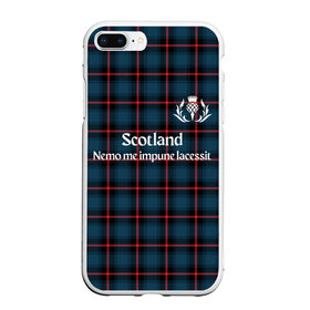 Чехол для iPhone 7Plus/8 Plus матовый с принтом Шотландия в Белгороде, Силикон | Область печати: задняя сторона чехла, без боковых панелей | england | scotland | англия | великобритания | волынка | девиз | килт | клан | клетка | королевство | шотландия | шотландка