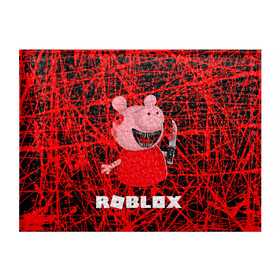 Обложка для студенческого билета с принтом Roblox piggy/Свинка Пигги. в Белгороде, натуральная кожа | Размер: 11*8 см; Печать на всей внешней стороне | Тематика изображения на принте: game | gamer | logo | minecraft | piggi | roblox | simulator | игра | конструктор | лого | пигги | свинья | симулятор | строительство | фигура