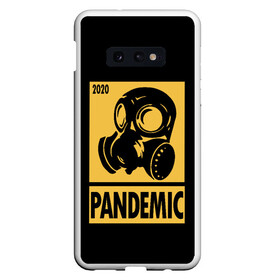 Чехол для Samsung S10E с принтом Pandemic в Белгороде, Силикон | Область печати: задняя сторона чехла, без боковых панелей | Тематика изображения на принте: 2020 | coronavirus | covid19 | cowid | epidemic | fallout | half | life | pandemic | survival | ultimate | virus | вирус | выживание | игра | катастрофа | киберпанк | кови | ковид | коронавирус | лайф | пандемия | ситуация | сталкер | фалаут | халф