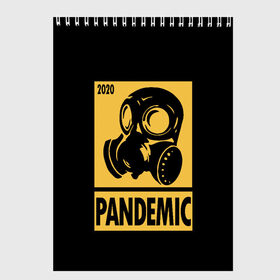 Скетчбук с принтом Pandemic в Белгороде, 100% бумага
 | 48 листов, плотность листов — 100 г/м2, плотность картонной обложки — 250 г/м2. Листы скреплены сверху удобной пружинной спиралью | 2020 | coronavirus | covid19 | cowid | epidemic | fallout | half | life | pandemic | survival | ultimate | virus | вирус | выживание | игра | катастрофа | киберпанк | кови | ковид | коронавирус | лайф | пандемия | ситуация | сталкер | фалаут | халф