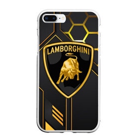 Чехол для iPhone 7Plus/8 Plus матовый с принтом Lamborghini в Белгороде, Силикон | Область печати: задняя сторона чехла, без боковых панелей | aventador | centenario | countach | lamborghini huracan | performante | sian | urus | veneno | ламба | ламборгини | ламборджини | челлендж