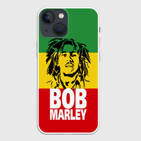 Чехол для iPhone 13 mini с принтом Bob Marley в Белгороде,  |  | bob | bob marley | движение | музыка | рэгги | свобода | стиль | счастье | ямайка