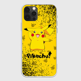 Чехол для iPhone 12 Pro Max с принтом ПИКАЧУ PIKACHU в Белгороде, Силикон |  | anime | manga | pikachu | pokemon | pokemons | аниме | детектив | кино | манга | мультфилтфильм | муьлт | пикачу | покемон | покемоны | фильм