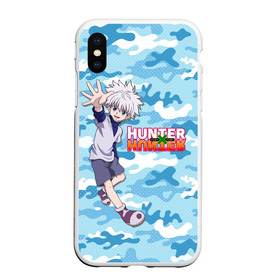 Чехол для iPhone XS Max матовый с принтом Киллуа Hunter x Hunter в Белгороде, Силикон | Область печати: задняя сторона чехла, без боковых панелей | anime | hunter | hunter x hunter | killua | zoldyck | аниме | зодиак | охотник | охотники