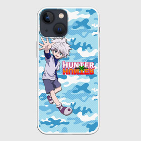 Чехол для iPhone 13 mini с принтом Киллуа Hunter x Hunter в Белгороде,  |  | Тематика изображения на принте: anime | hunter | hunter x hunter | killua | zoldyck | аниме | зодиак | охотник | охотники