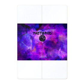 Магнитный плакат 2Х3 с принтом YASTEROD full paint в Белгороде, Полимерный материал с магнитным слоем | 6 деталей размером 9*9 см | Тематика изображения на принте: eye | paint | purple | rinnegan | yasterod | глаз | краска | риннеган | фиолетовый