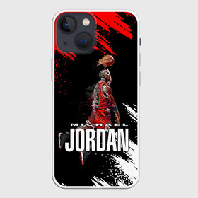 Чехол для iPhone 13 mini с принтом MICHAEL JORDAN в Белгороде,  |  | jordan | michael | michael jordan | nba | баскетбол | баскетболист | джордан | защитник | майкл | майкл джордан | нба