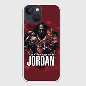 Чехол для iPhone 13 mini с принтом MICHAEL JORDAN в Белгороде,  |  | jordan | michael | michael jordan | nba | баскетбол | баскетболист | джордан | защитник | майкл | майкл джордан | нба