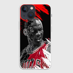 Чехол для iPhone 13 mini с принтом MICHAEL JORDAN в Белгороде,  |  | jordan | michael | michael jordan | nba | баскетбол | баскетболист | джордан | защитник | майкл | майкл джордан | нба