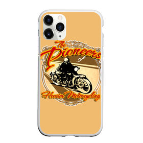 Чехол для iPhone 11 Pro Max матовый с принтом Hoosier Motorcycling в Белгороде, Силикон |  | motorcycle | байкеры | мотоциклы | пионеры