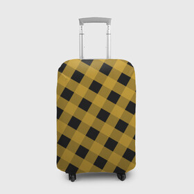 Чехол для чемодана 3D с принтом Шотландка в Белгороде, 86% полиэфир, 14% спандекс | двустороннее нанесение принта, прорези для ручек и колес | арт | блеск | в клетку | градиент | джентльмены | дизайн | желтая | желтый | искусство | квадрат | клетка | клетчатая | клетчатый | красиво | красота | латекс | лето | на лето | натюрморт | пастель
