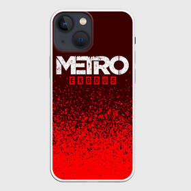 Чехол для iPhone 13 mini с принтом METRO EXODUS   МЕТРО ИСХОД в Белгороде,  |  | exodus | game | games | logo | metro | sam | sparta | spartan | игра | игры | исход | лого | логотип | логотипы | метро | символ | символы | спарта | спартанец | сэм | эксодус