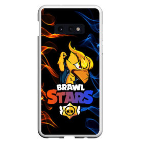 Чехол для Samsung S10E с принтом BRAWL STARS PHOENIX CROW в Белгороде, Силикон | Область печати: задняя сторона чехла, без боковых панелей | brawl | brawl stars | brawlstars | crow | fire | flame | game | leon | loen | phoenix | shark | star | stars | акула | бравл | браво | вода | звезда | звезды | игра | леон | огонь | пламя | стар | старс | феникс