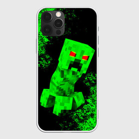 Чехол для iPhone 12 Pro Max с принтом MINECRAFT CREEPER в Белгороде, Силикон |  | creeper | game | minecraft | блоки | игра | квадраты | компьютерная | крипер | криппер | майнкрафт | огонь